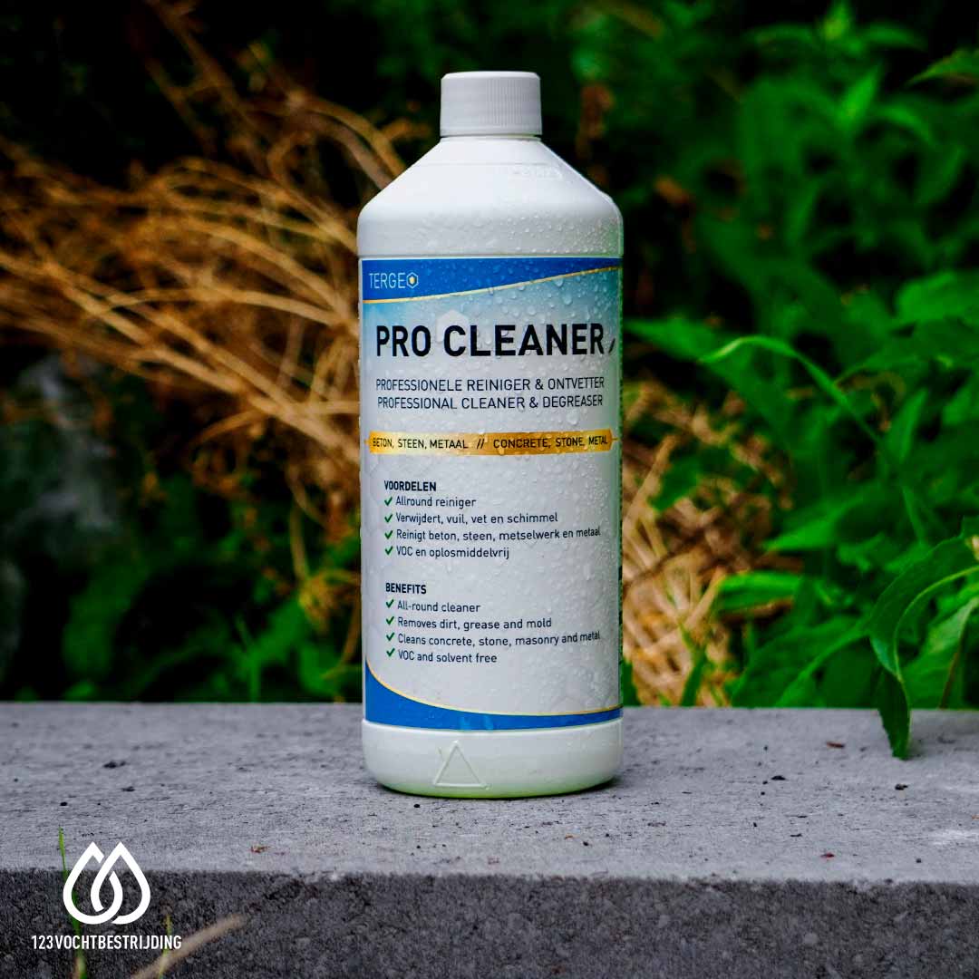 Tergeo Pro Cleaner - Professionele Reiniger en Ontvetter - Afbeelding 5