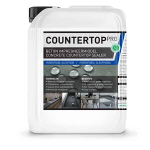 Countertop Pro, Beton impregneermiddel, Aanrechtblad impregneren, gevlinderd beton