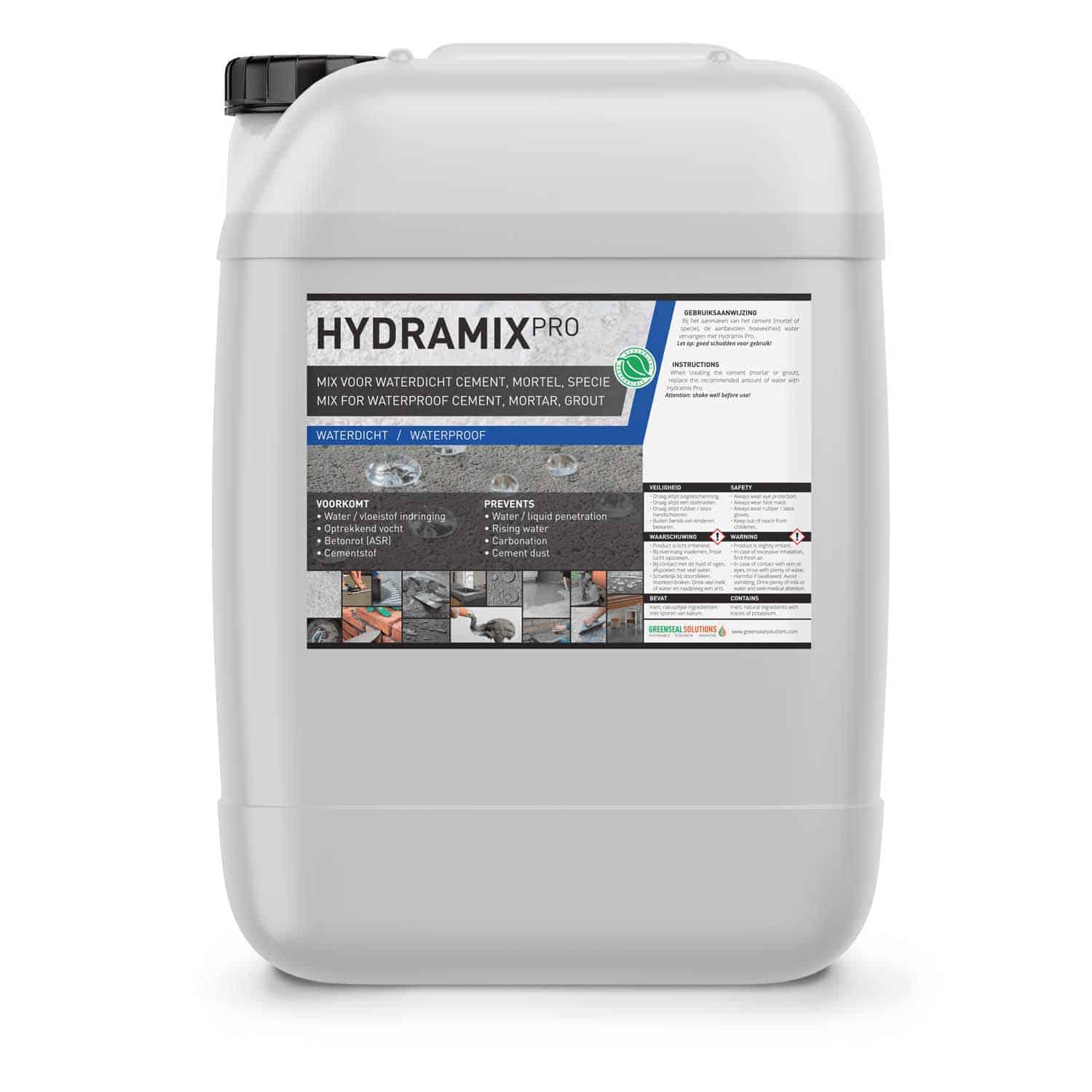 Hydramix Pro waterdicht beton additief
