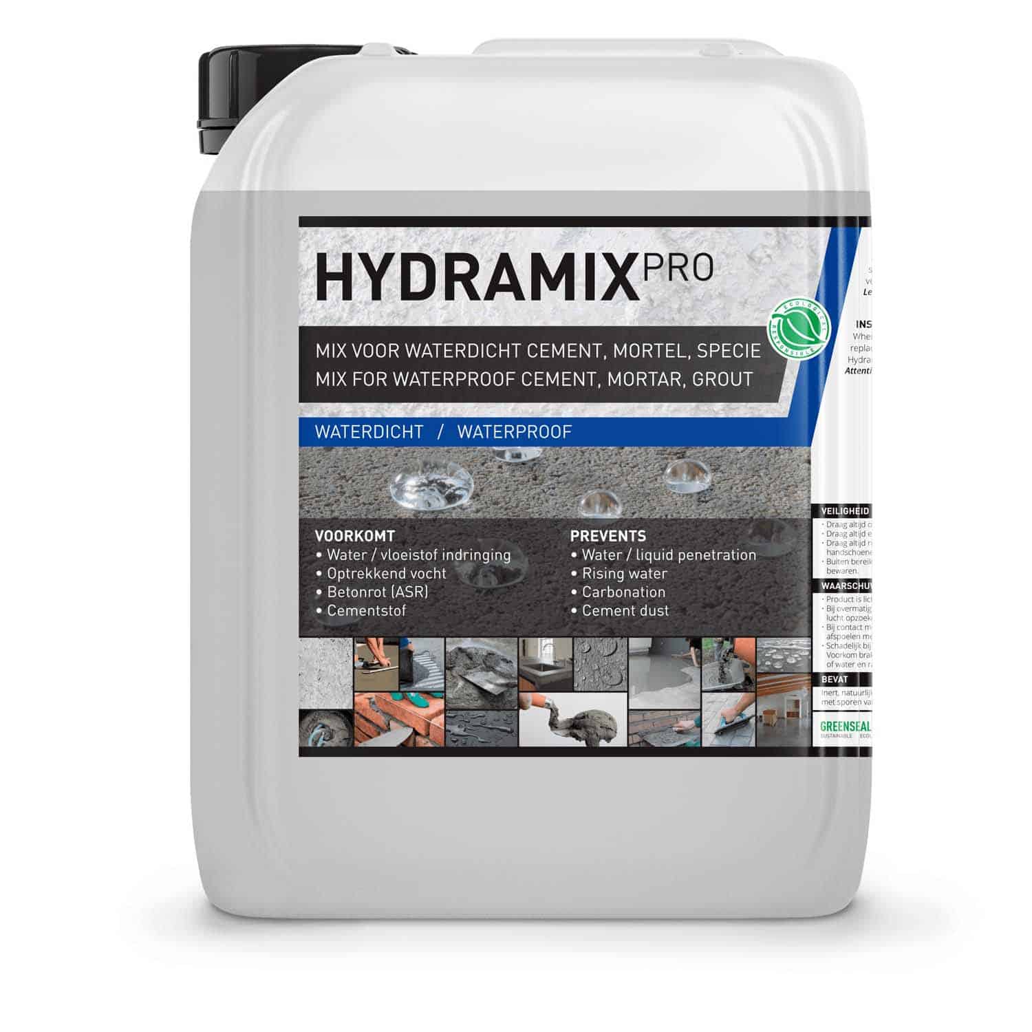 Waterdicht cement, mortel waterdicht maken