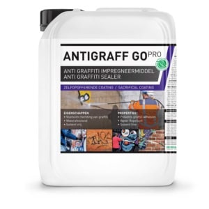 AntiGraff Go Pro - Anti graffiti coating, gevel impregneermiddel AntiGraff Go Pro, anti graffiti coating, gevel impregneermiddel, nano coating, 123vochtbestrijding