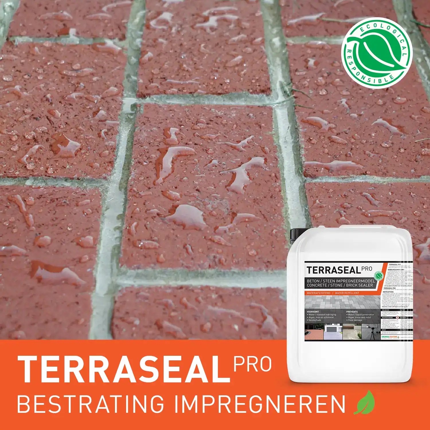 Terraseal Pro, Terrastegels impregneermiddel bij 123vochtbestrijding