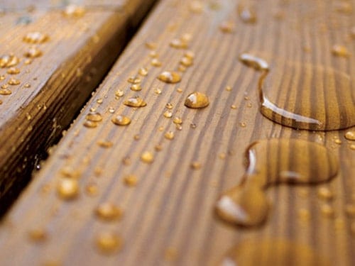 hout behandelen impregneren waterdicht waterafstotend maken