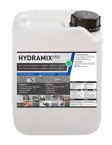 Hydramix Pro, cement waterdicht,  mortel waterafstoten, specie waterdicht, beton sealer, betonvloer storten, betonvloer maken