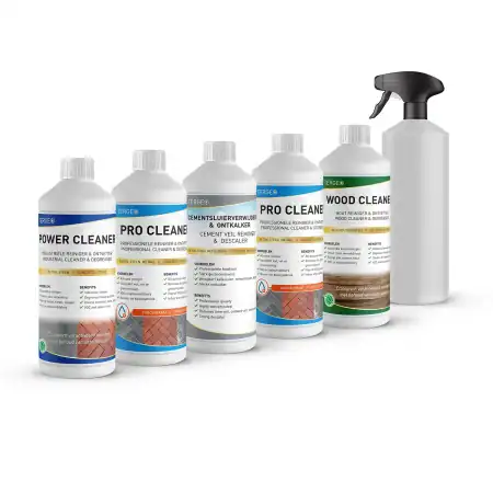 tergeo reinigers, tergeo schoonmaakpakket